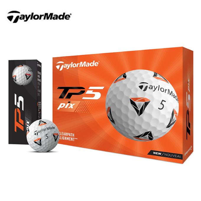 テーラーメイド TaylorMade ゴルフボール 1ダース 12個入 New TP5 Pix ボール :0000989492set:ヒマラヤ  Yahoo!店 - 通販 - Yahoo!ショッピング