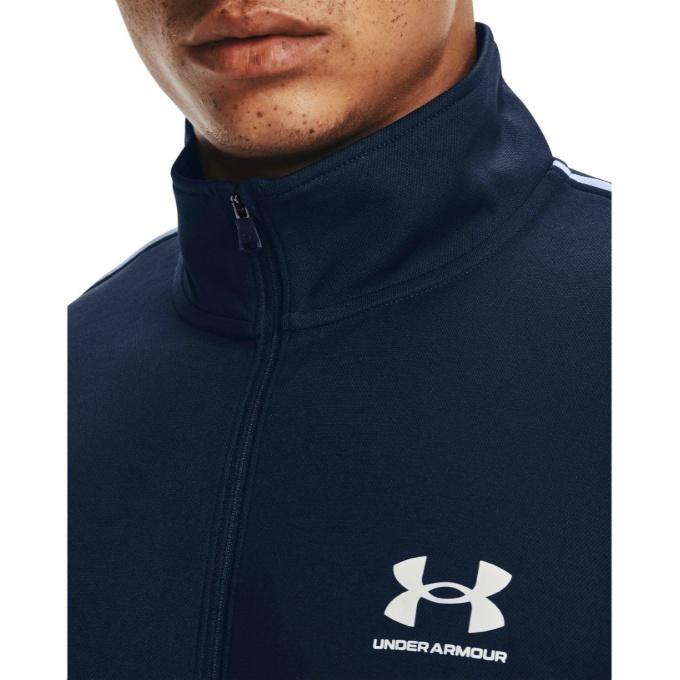 アンダーアーマー ジャージ上下セット メンズ UAピケ トラックジャケット+トラックパンツ 1366202-408+1366203-408 UNDER ARMOUR｜himaraya｜05