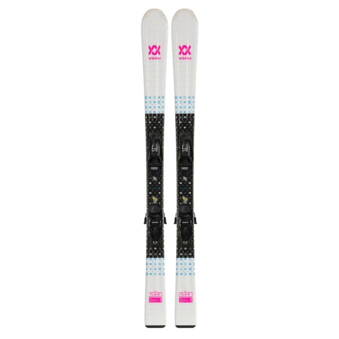 Volkl ジュニアスキー　FLAIR150cm　調整ビンディング付 VOLKL（フォルクル） ジュニアスキー板 ジュニア FLAIR JR WH/PK +4.5