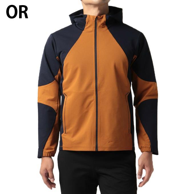 DESCENTE スポーツウェアセット 黒とオレンジ　M セーターのみ DESCENTE（デサント） スポーツウェア クロスウェア 上下セット メンズ