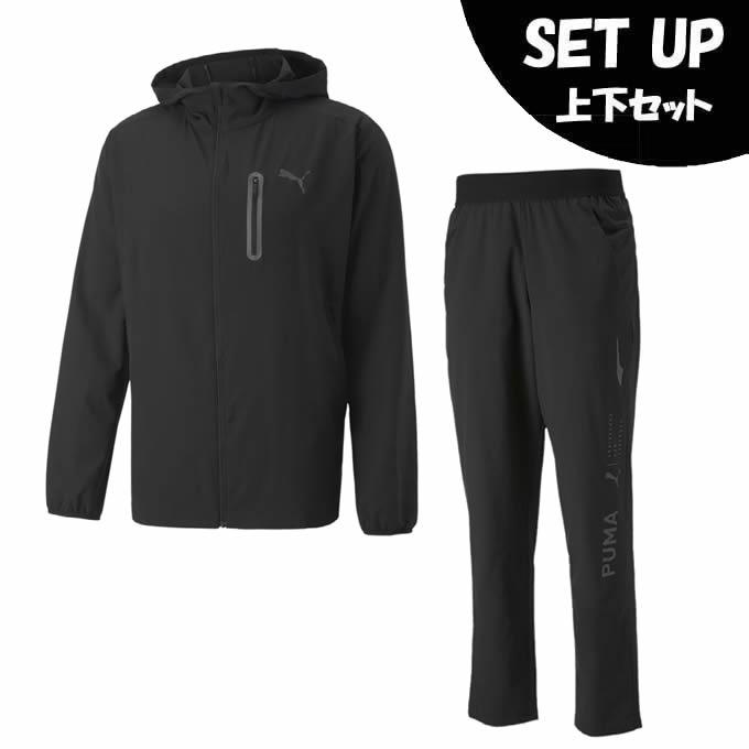 PUMA（プーマ） ウインドブレーカー 上下セット メンズ トレーニング