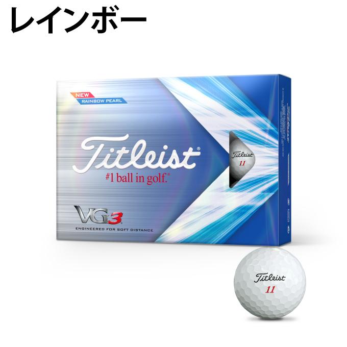 Titleist（タイトリスト） ゴルフボール 1ダース 12個入 VG3 2022