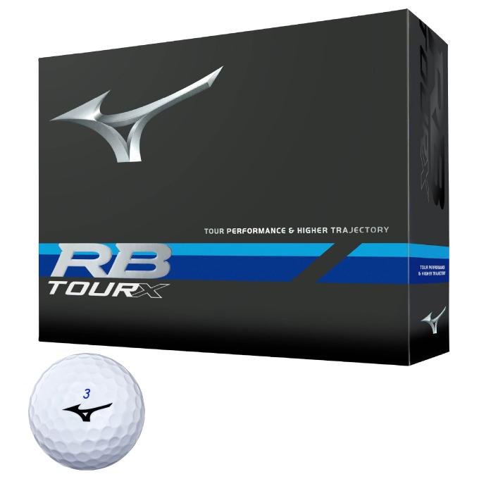 MIZUNO（ミズノ） ゴルフボール 1ダース 12個入 RB TOUR X MIZUNO