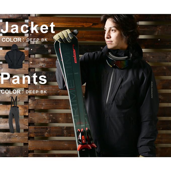 SALOMON（サロモン） スノーボードウェア 上下セット メンズ ハイ