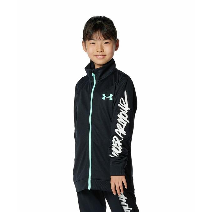 アンダーアーマー ジャージ上下セット ジュニア UA TRACK JACKET+UA TRACK PANTS 1378280-002+1378281-001｜himaraya｜02