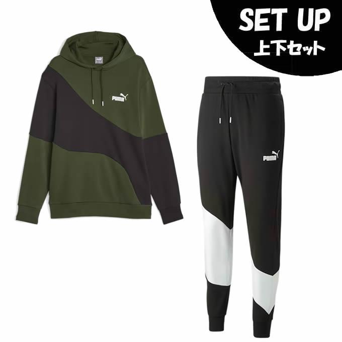 PUMA（プーマ） スポーツウェア スウェット 上下セット メンズ POWER