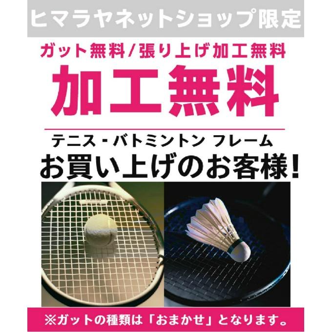 ヨネックス バドミントン部 新入部員 スターター2点セット ラケット+ガット+グリップテープ ナノフレア111 NF-111-104 YONEX｜himaraya｜03