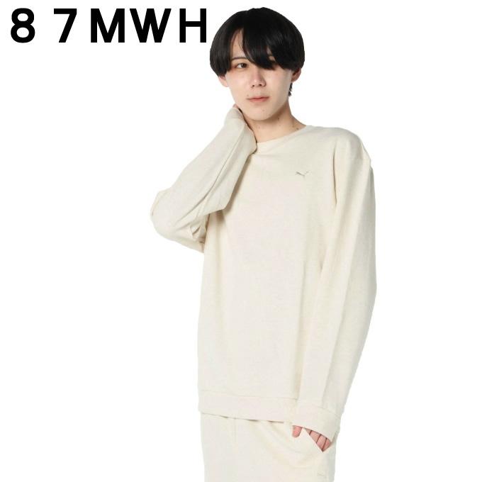 プーマ スポーツウェア スウェット 上下セット メンズ ESS＋ワンポイントクルースウェット+ESS＋ワンポイントスウェットパンツ 680381+680382 PUMA PUMA（プーマ） スポーツウェア スウェット 上下セット メンズ ESS＋