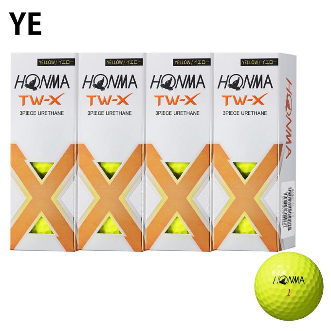 HONMA GOLF（本間ゴルフ） HONMA ゴルフボール 1ダース 12個入 TW-X