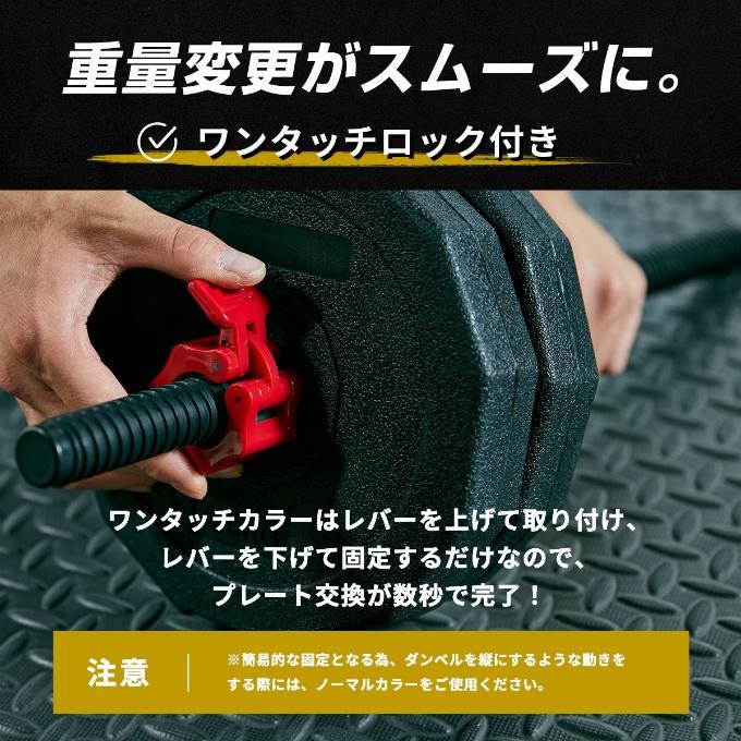 NOBELL 236 ダンベルシャフト 重量調整可能　2個セット NUOBELL 236 フレックスベル 可変式ダンベル 36kg×2/計72Kg 2Kg刻み