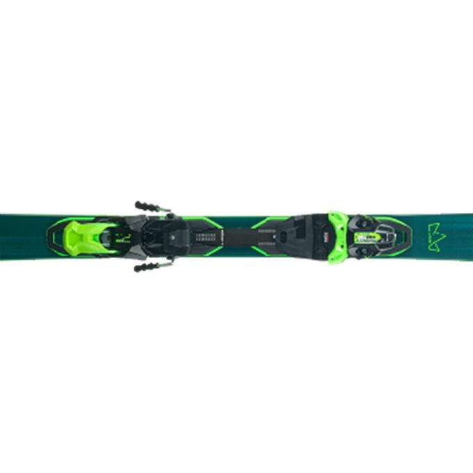 エラン Race SL スキー板 黒/緑 バインディング付き elan（エラン） スキー板 デモ ACE SL FUSION X +EMX12 GW 板+