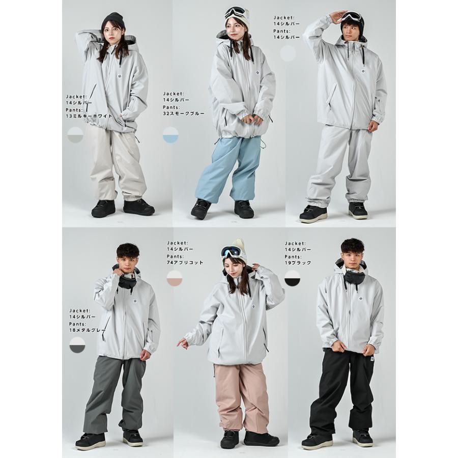 スノーボードウェア 上下セット メンズ レディース SNB JACKET+SNB