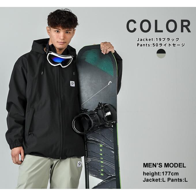 スノーボードウェア 上下セット メンズ レディース SNB JACKET+SNB