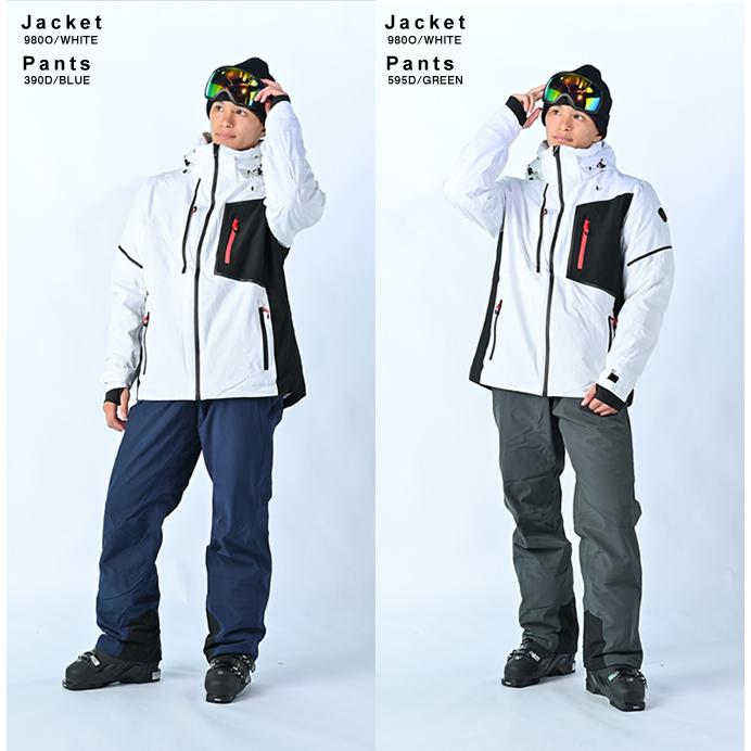 ICEPEAK（アイスピーク） スキーウェア 上下セット メンズ SNOW JK+