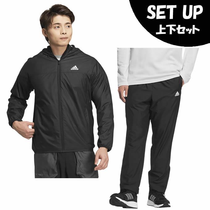 adidas アディダス ウインドブレーカー 上下セット メンズ MH