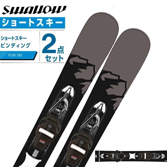 スワロー Swallow スキー板 ファンスキー 2点セット メンズ スワロー Swallow スキー板 ファンスキー 2点セット メンズ