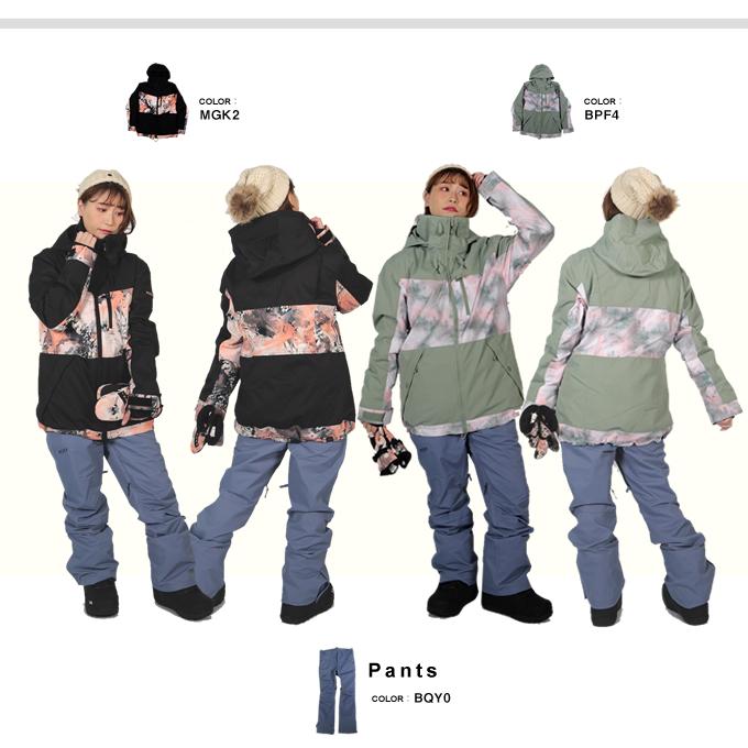ROXY（ロキシー） スノーボードウェア 上下セット レディース TAILORED