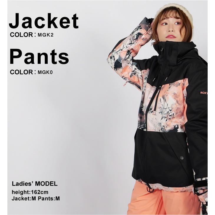 ROXY（ロキシー） スノーボードウェア 上下セット レディース TAILORED