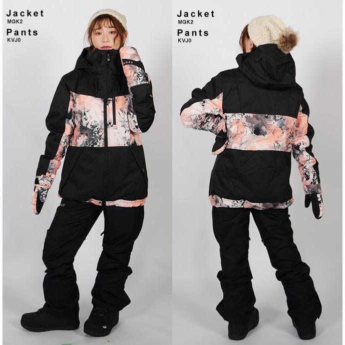 ROXY（ロキシー） スノーボードウェア 上下セット レディース TAILORED