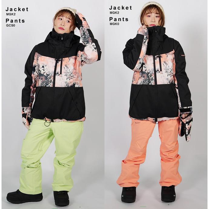 ROXY（ロキシー） スノーボードウェア 上下セット レディース TAILORED