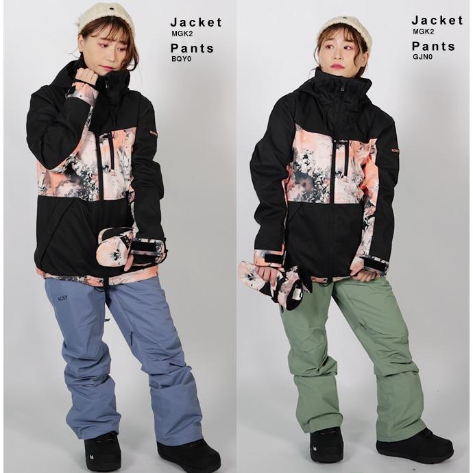 ROXY（ロキシー） スノーボードウェア 上下セット レディース TAILORED