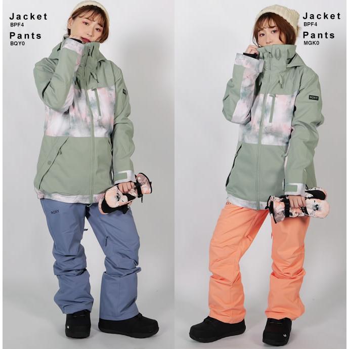 ROXY（ロキシー） スノーボードウェア 上下セット レディース TAILORED