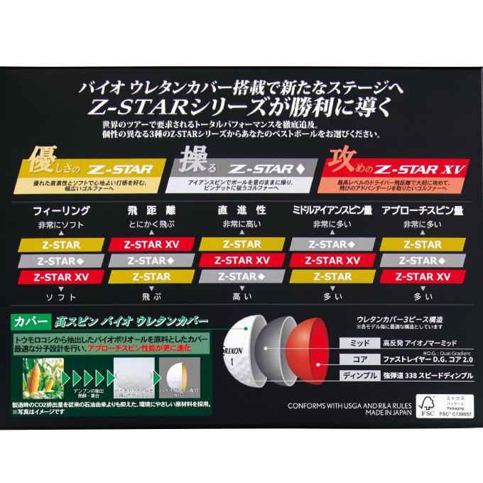TaylorMade（テーラーメイド） スリクソン Z-STAR XV 2025 SRIXON