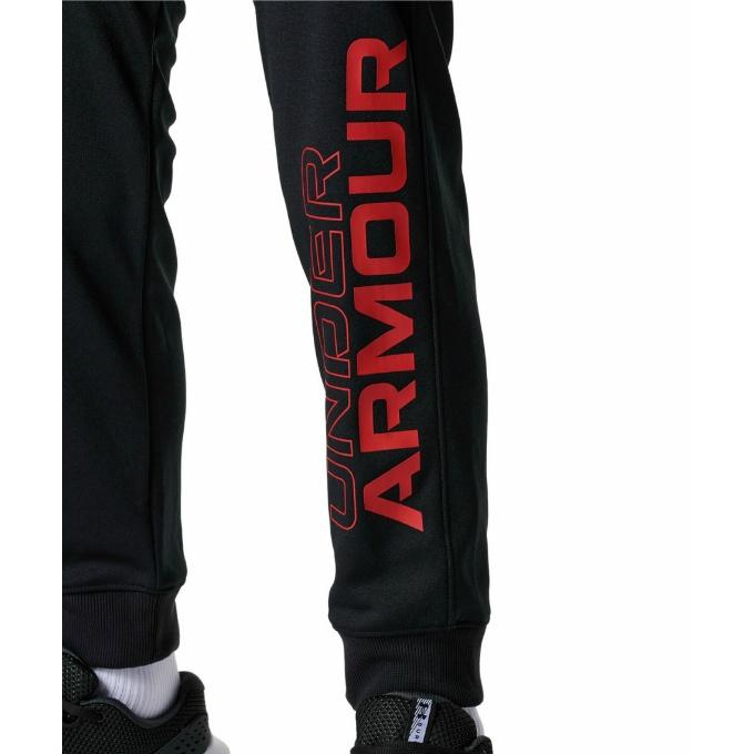 UNDER ARMOUR ジャージ上下セット 黒と赤 UNDER ARMOUR（アンダーアーマー） ジャージ上下セット ジュニア UA