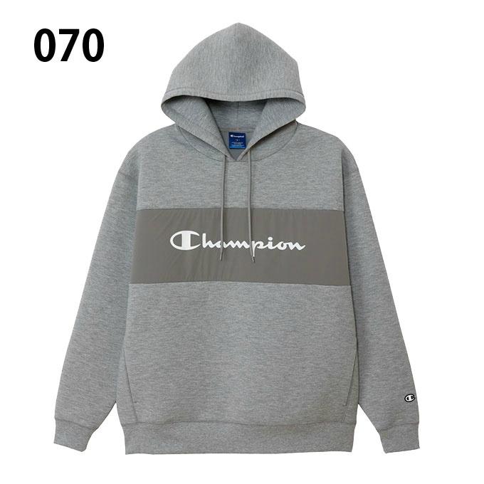 メンズ　Champion グレー フード付きジャケットとスウェットパンツセット メンズ Champion グレー フード付きジャケットとスウェットパンツ