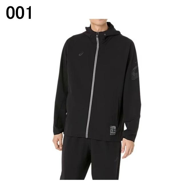 アシックス(asics) スポーツウェア クロスウェア 上下セット メンズ はっ水ストレッチウーブンフーディー+パンツ 2031F167+2031F168_1
