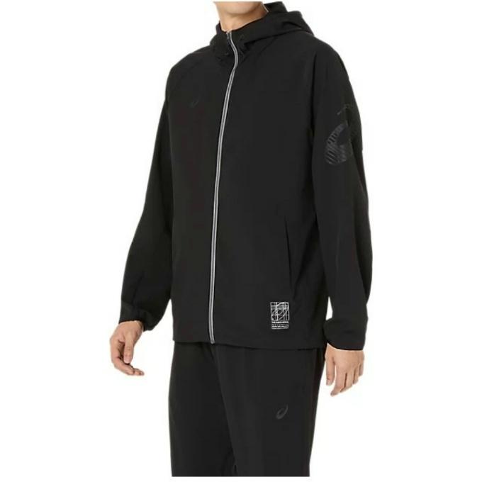 アシックス(asics) スポーツウェア クロスウェア 上下セット メンズ はっ水ストレッチウーブンフーディー+パンツ 2031F167+2031F168_6