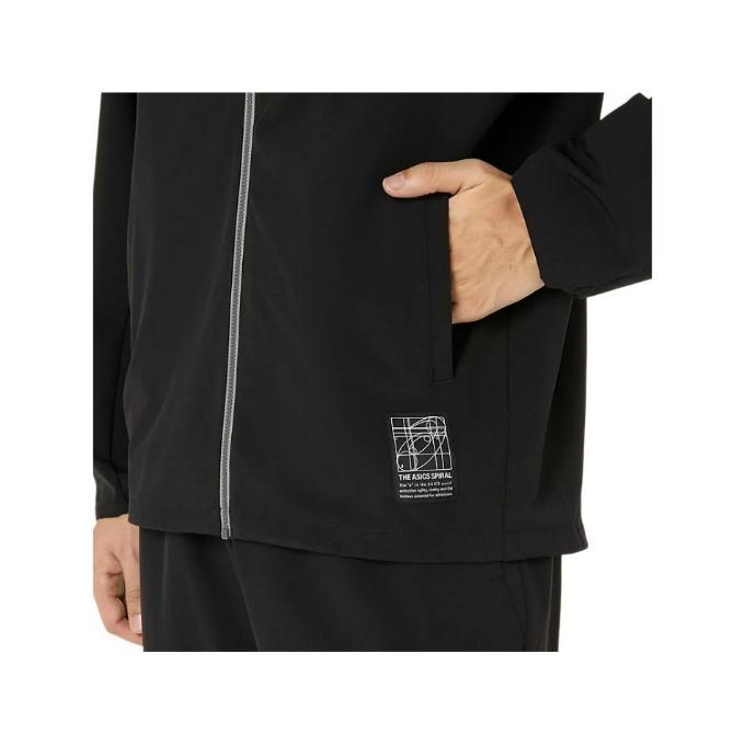 アシックス(asics) スポーツウェア クロスウェア 上下セット メンズ はっ水ストレッチウーブンフーディー+パンツ 2031F167+2031F168_9