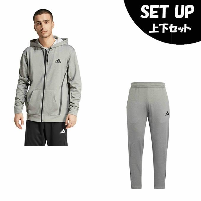 adidas シルバー ジャージ上下セット adidas（アディダス） スポーツウェア スウェット 上下セット メンズ M