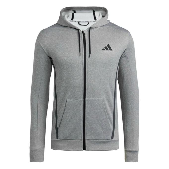 adidas スポーツ ジャケット メンズ グレー 上下セット adidas（アディダス） スポーツウェア スウェット 上下セット メンズ M