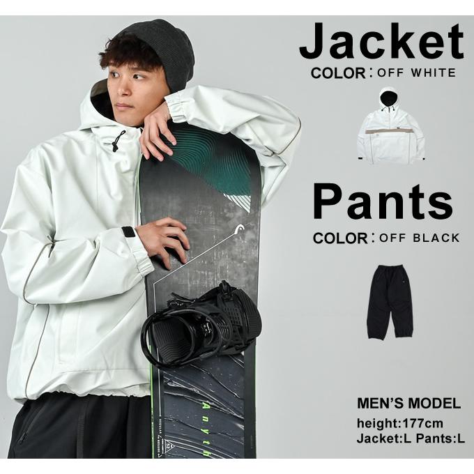 アンセム(ANTHEM) スノーボードウェア 上下セット メンズ レディース