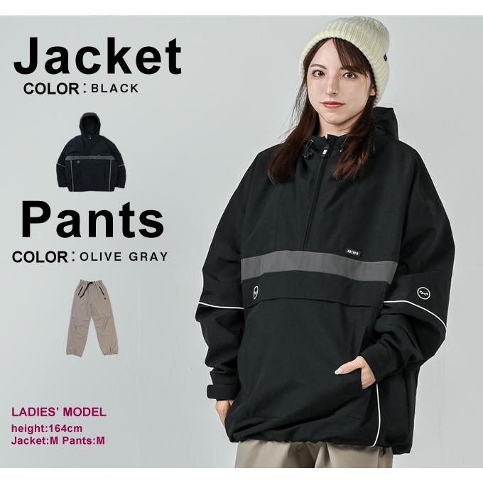 アンセム(ANTHEM) スノーボードウェア 上下セット メンズ レディース