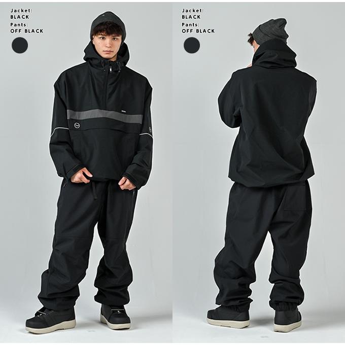 スノーボード ANTHEM NFX ANORAK JKT & 3D LITHIUM PANTS アンセム(ANTHEM) スノーボードウェア 上下セット メンズ レディース