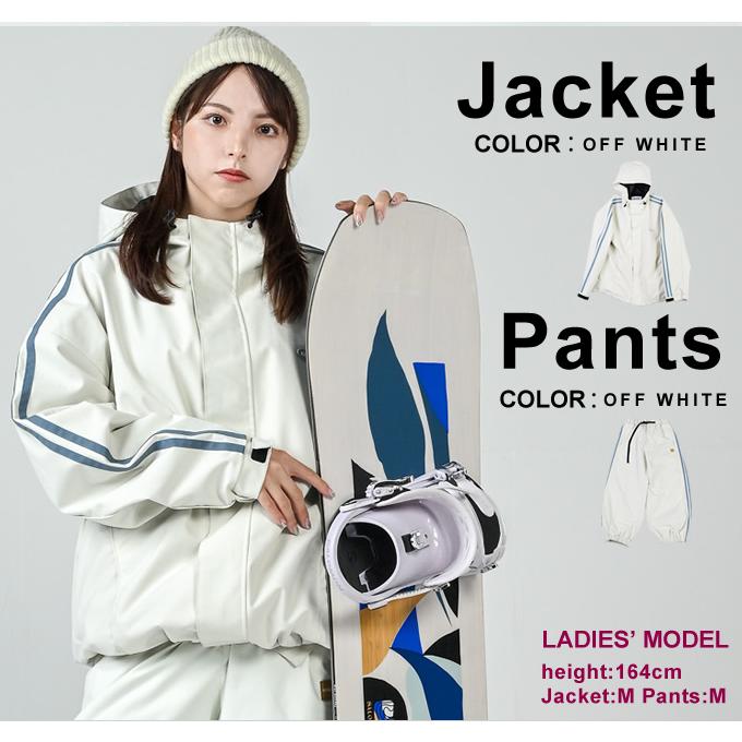 シックスノット(6KNOT) スノーボードウェア 上下セット レディース