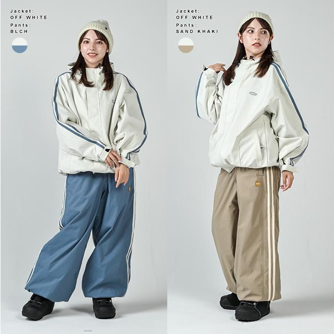 シックスノット(6KNOT) スノーボードウェア 上下セット レディース