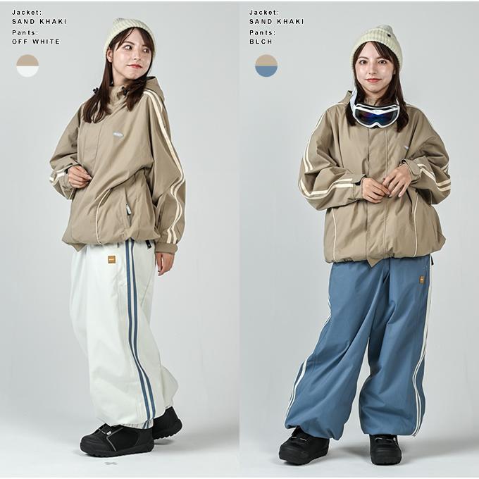 シックスノット(6KNOT) スノーボードウェア 上下セット レディース