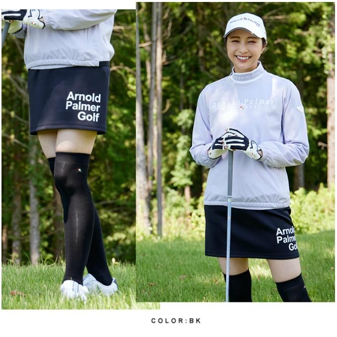 【極美品】アーノルドパーマー パーカー　スカートセットアップ ゴルフ　L Arnold Palmer（アーノルドパーマー） ゴルフウェア 上下セット