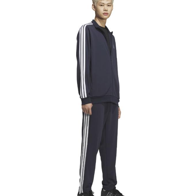adidas スリーストライプストラックトップ　 XL DH026 adidas（アディダス） スポーツウェア ジャージ 上下セット メンズ