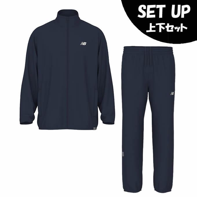 New Balance ジャージ上下セット ネイビー ブラック　上2XL 下L New Balance（ニューバランス） スポーツウェア ジャージ 上下セット