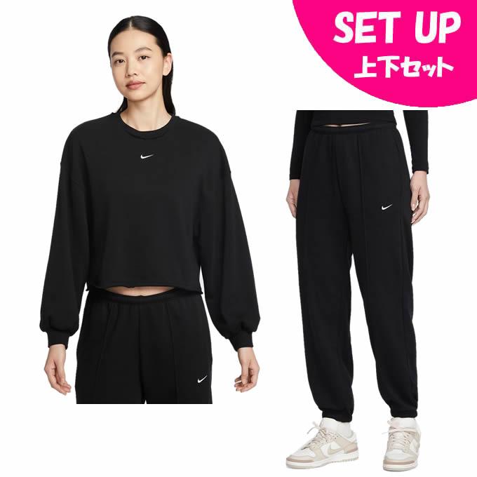 NIKE NSW SPE+ BB スウェット セットアップ 刺繍 ブラック NIKE（ナイキ） スウェット セットアップ 裏起毛 パーカー フリース