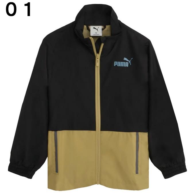 PUMA（プーマ） ウインドブレーカー上下セット ジュニア ESS エレベー