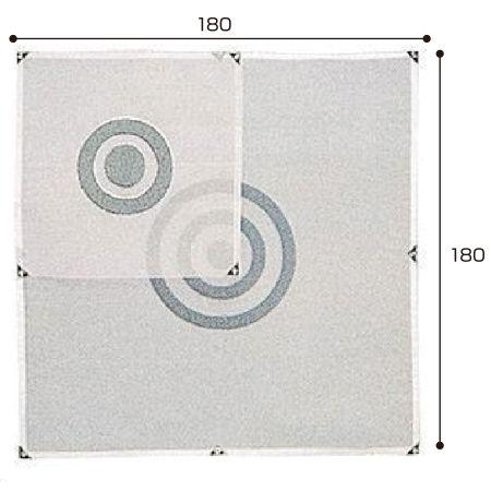 LITE（ライト） ゴルフ 練習用 練習器具 的 消音メッシュ 180×180cm M