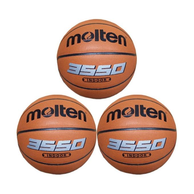 molten（モルテン） バスケットボール 6号球 3点セット 人工皮革 練習