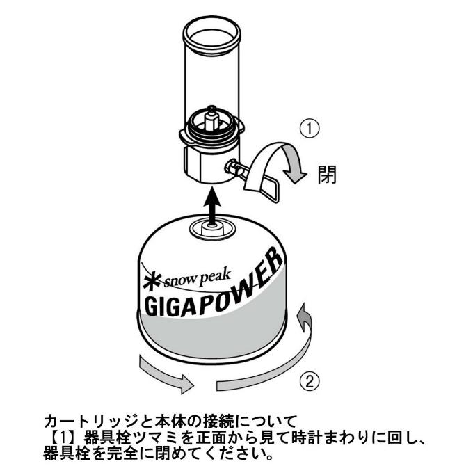 snow peak（スノーピーク） ガスランタン2点セット リトルランプ