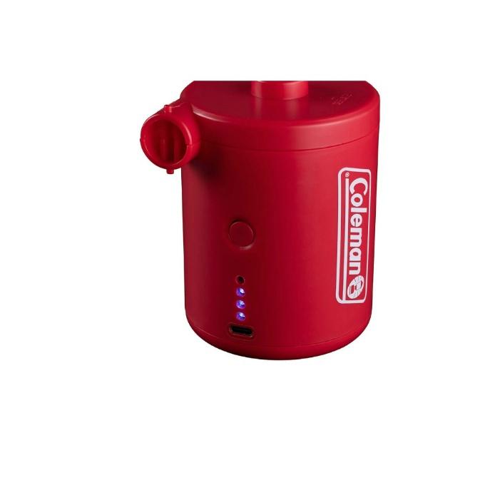 コールマンColeman キャンプ用　スリーピングマット 赤　3個セット Coleman コールマン マット＋ポンプセット キャンパー