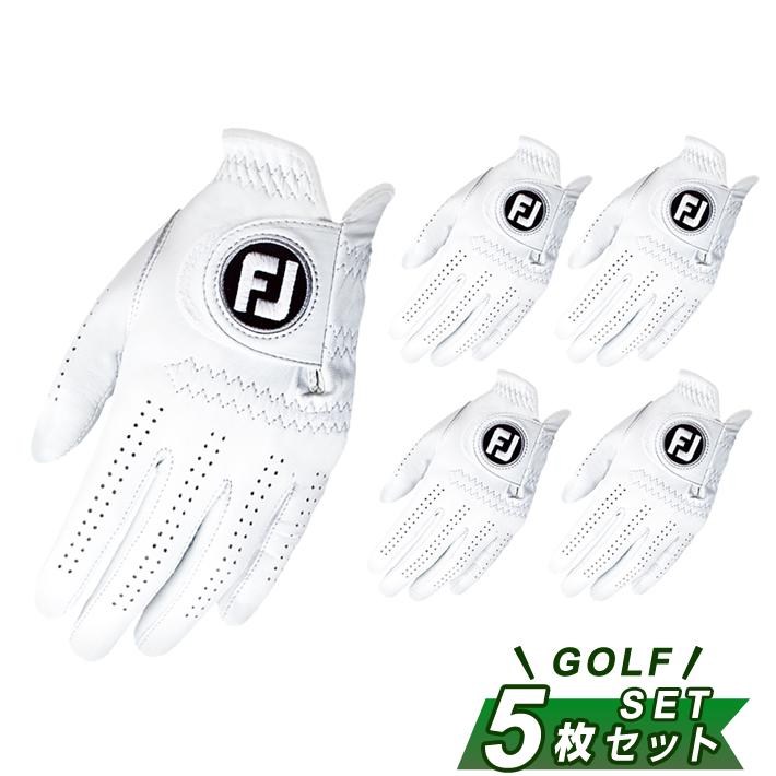 FootJoy（フットジョイ） ゴルフ 左手用グローブ 5枚セット メンズ